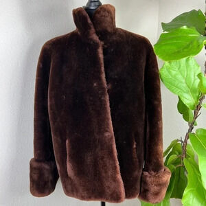 Luxurious Brown Teddy Jacket